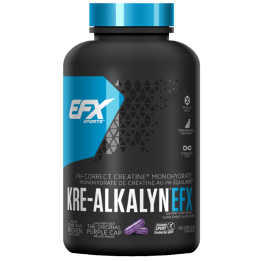 EFX | Kre Alkalyn | PH Correct Creatine Monohydrate | 192 Capsules