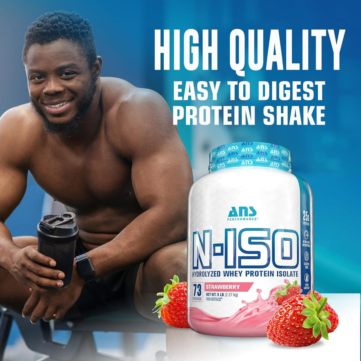 ANS Performance | N-ISO | Hydro Whey Isolate | 1.8LB