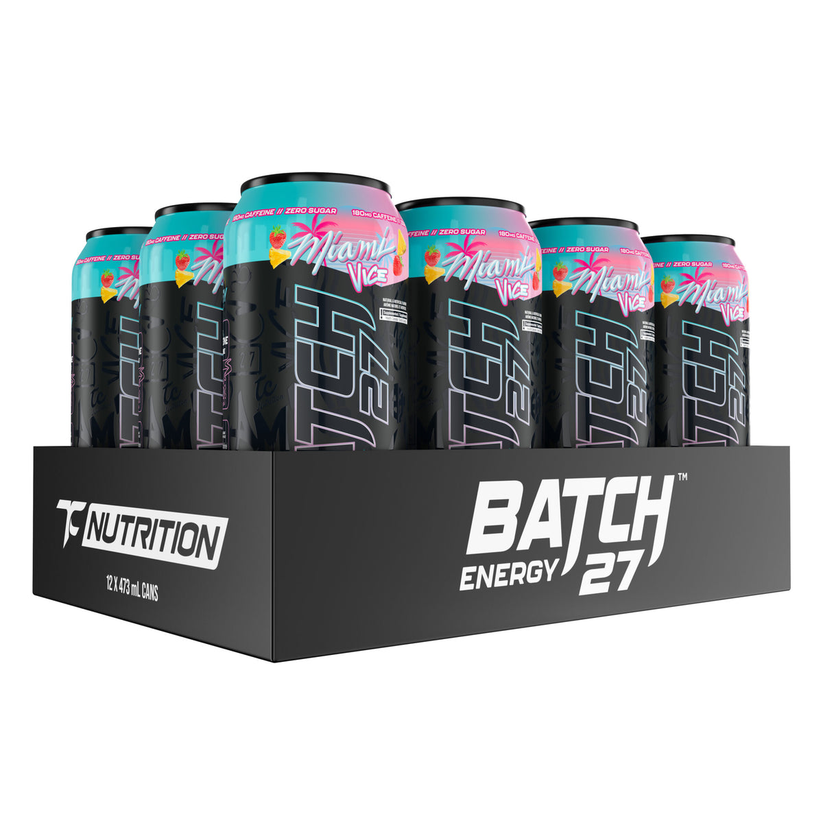 TC Nutrition | Batch 27 | Energy Drink | 473ml | Case/12