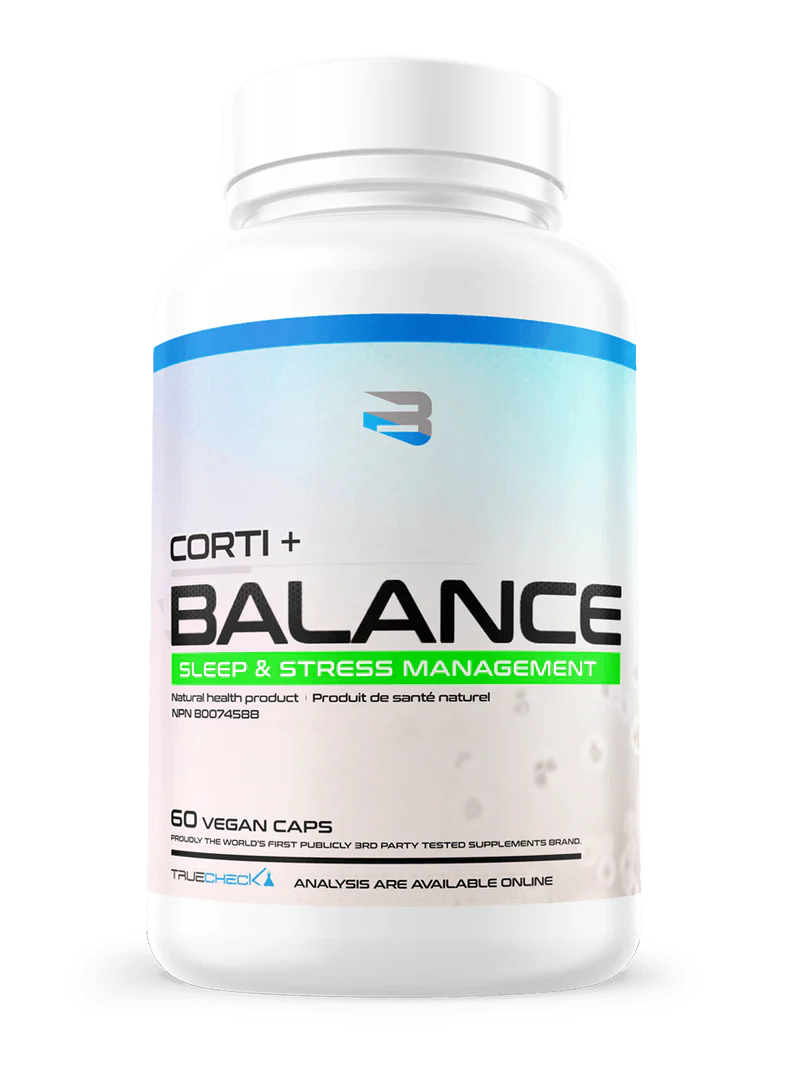 Believe | Corti+ Balance | Sleep & Stress Management | 60 Caps