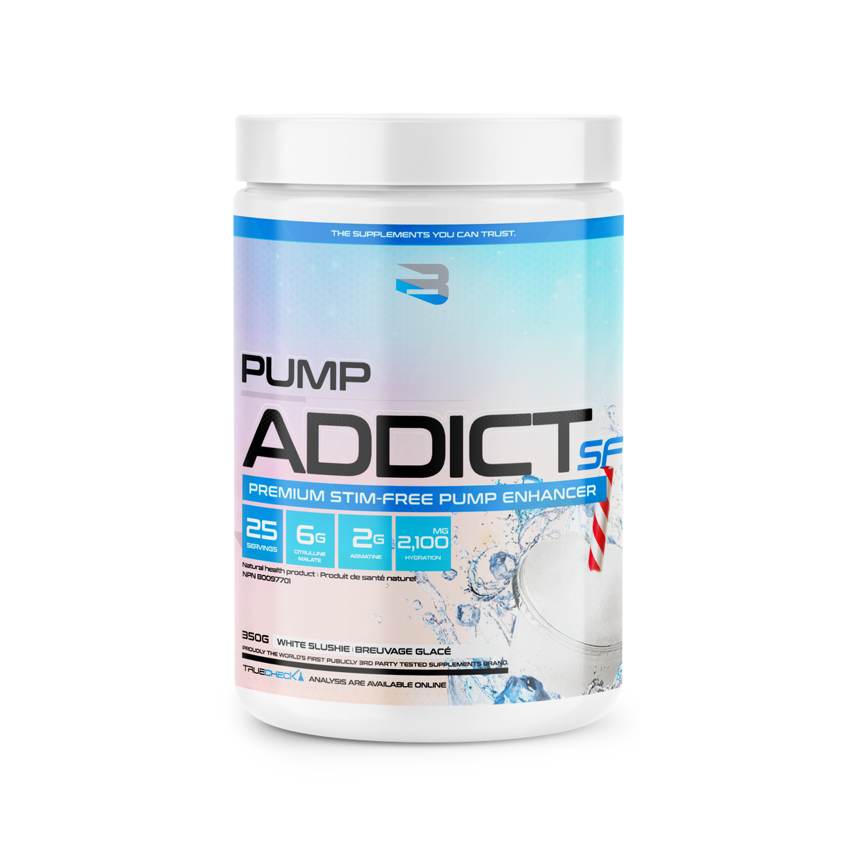 Believe | Pump Addict | Stim Free | 25 Servings