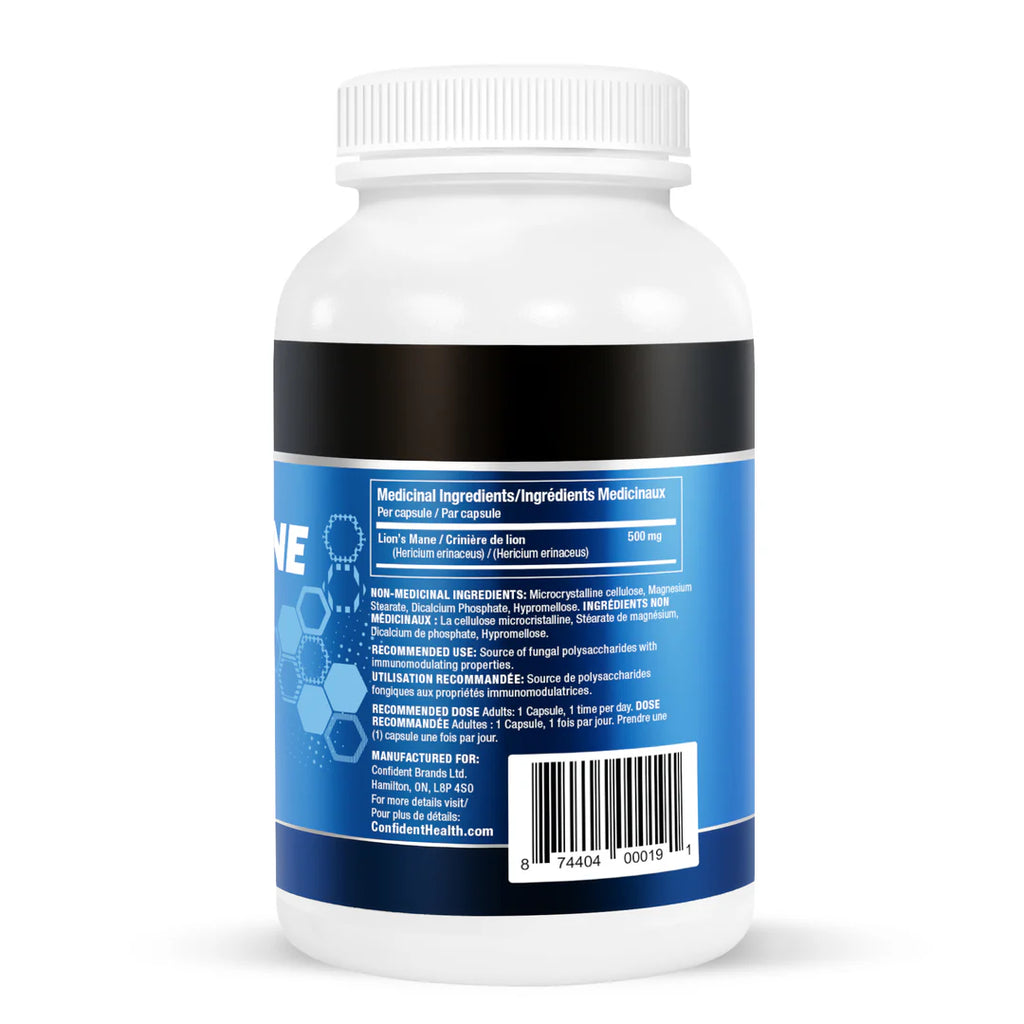 Confident Health | Lions Mane Extract | 500mg