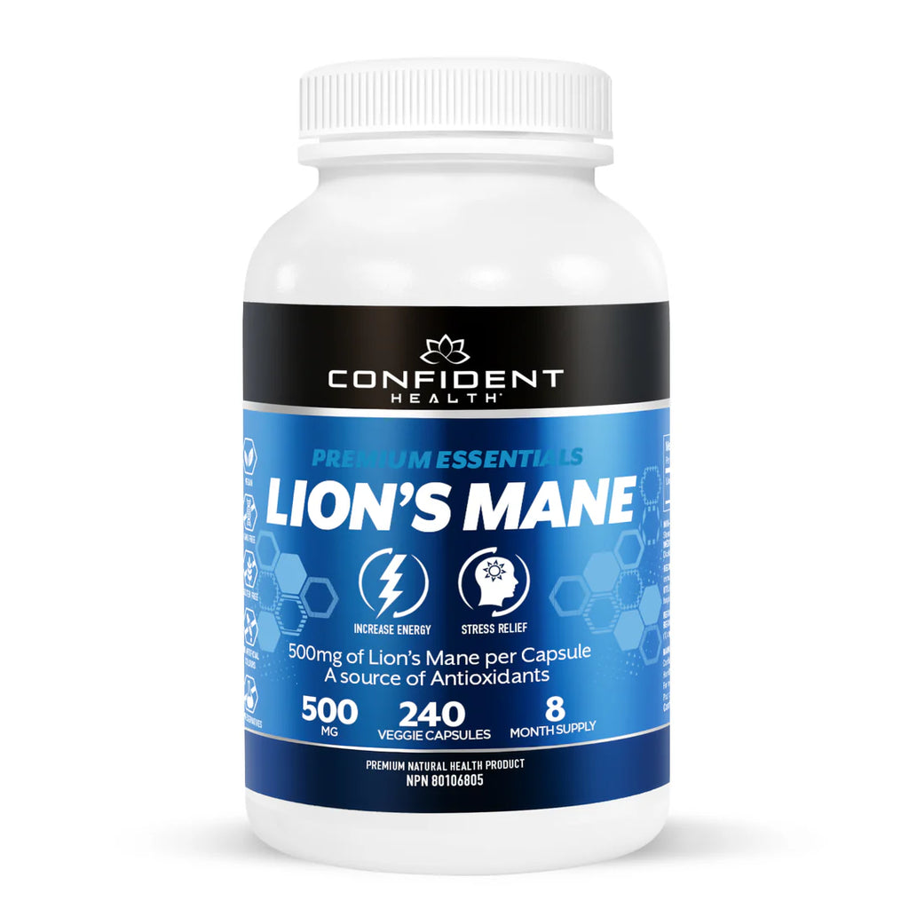 Confident Health | Lions Mane Extract | 500mg