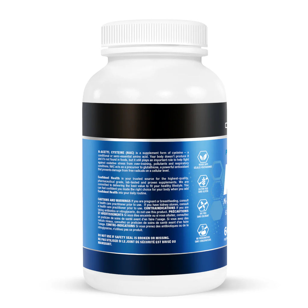 Confident Health | NAC | 600mg