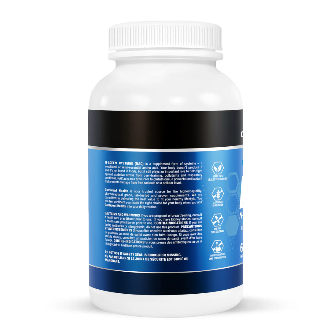 Confident Health | NAC | 600mg