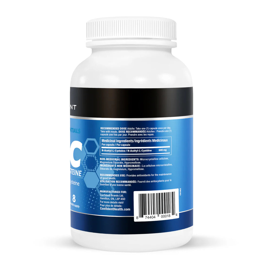 Confident Health | NAC | 600mg