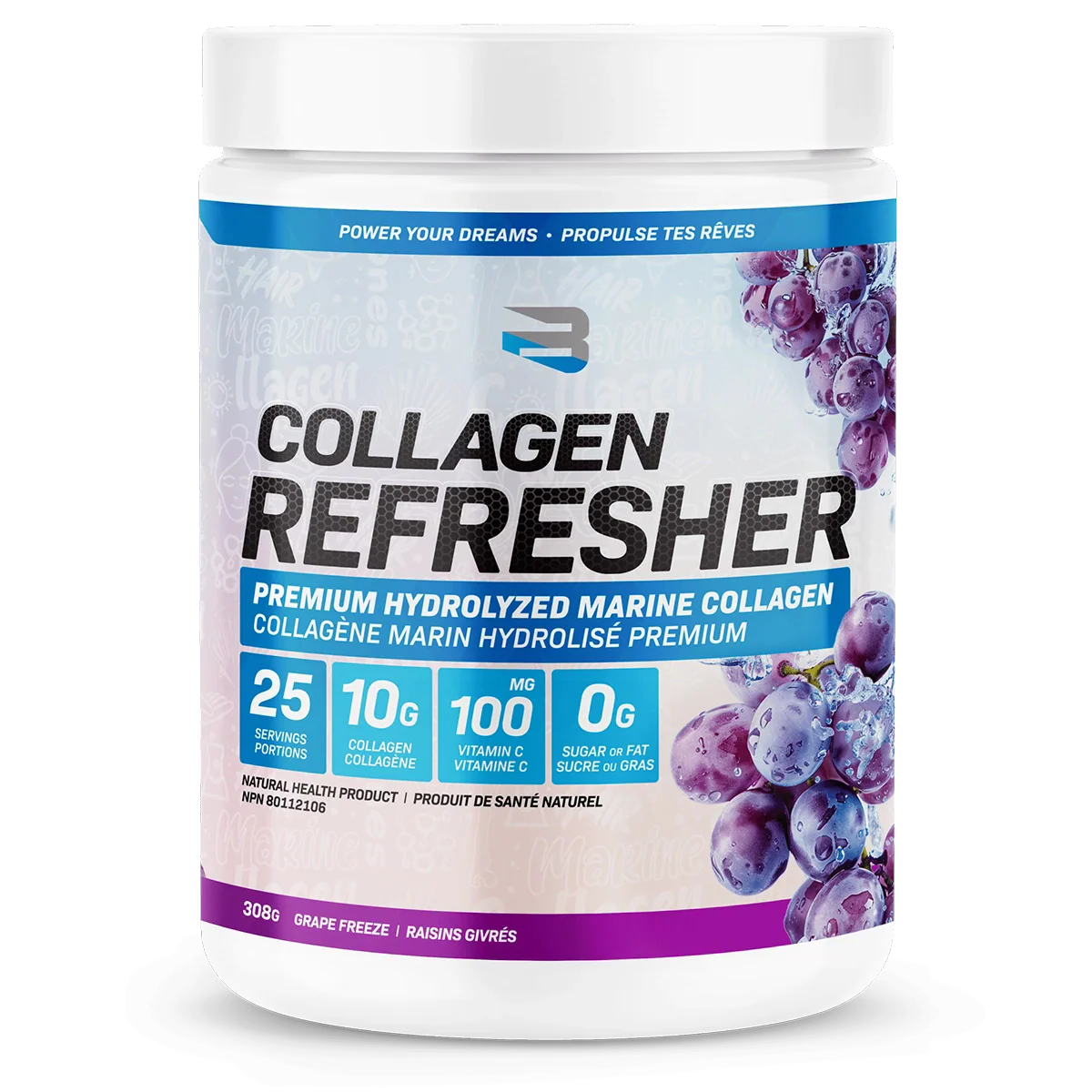 Believe | Collagen Refresher | Premium Hydrolyzed Marine Collagen | 25 Servings