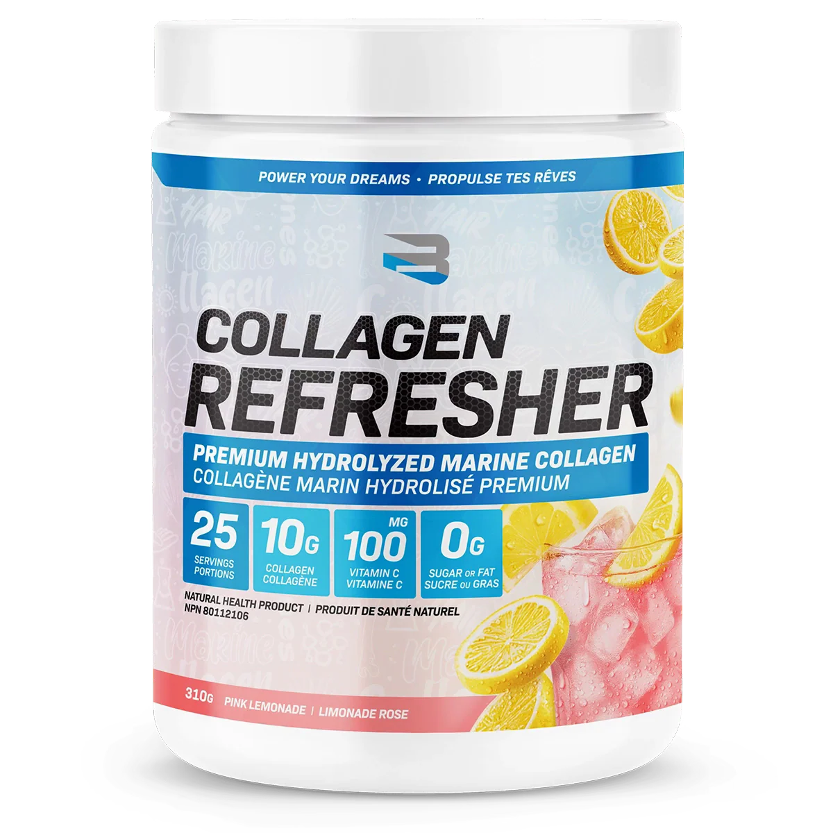 Believe | Collagen Refresher | Premium Hydrolyzed Marine Collagen | 25 Servings