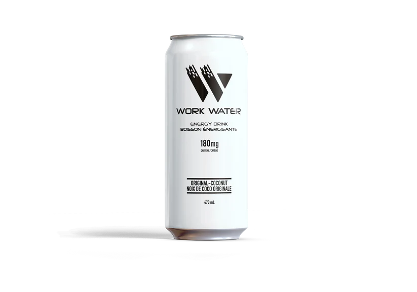 Work Water | Energy Drink | Case/12