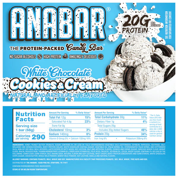 Anabar | Whole Food Performance Bar | Single
