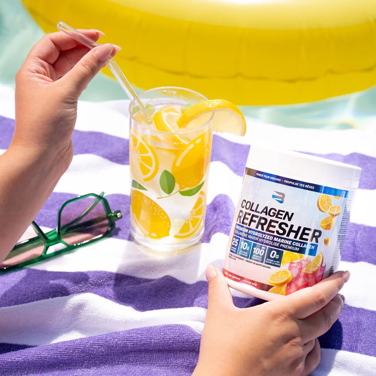 Believe | Collagen Refresher | Premium Hydrolyzed Marine Collagen | 25 Servings