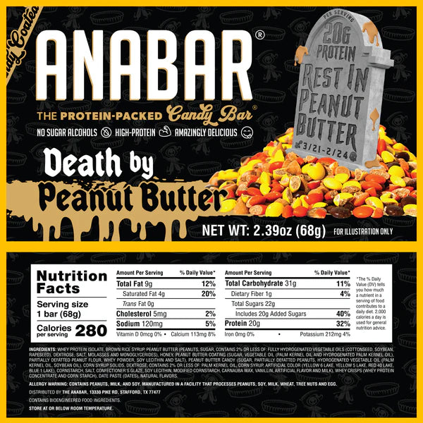 Anabar | Whole Food Performance Bar | Single