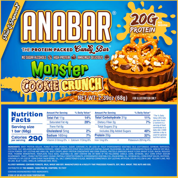 Anabar | Whole Food Performance Bar | Single