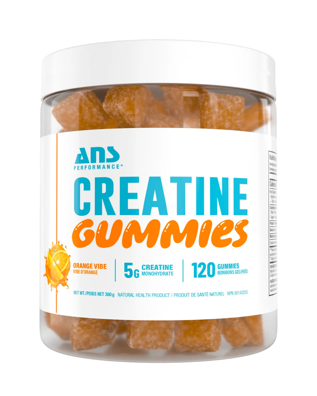 Creatine Gummies | 5g | 120 Gummies