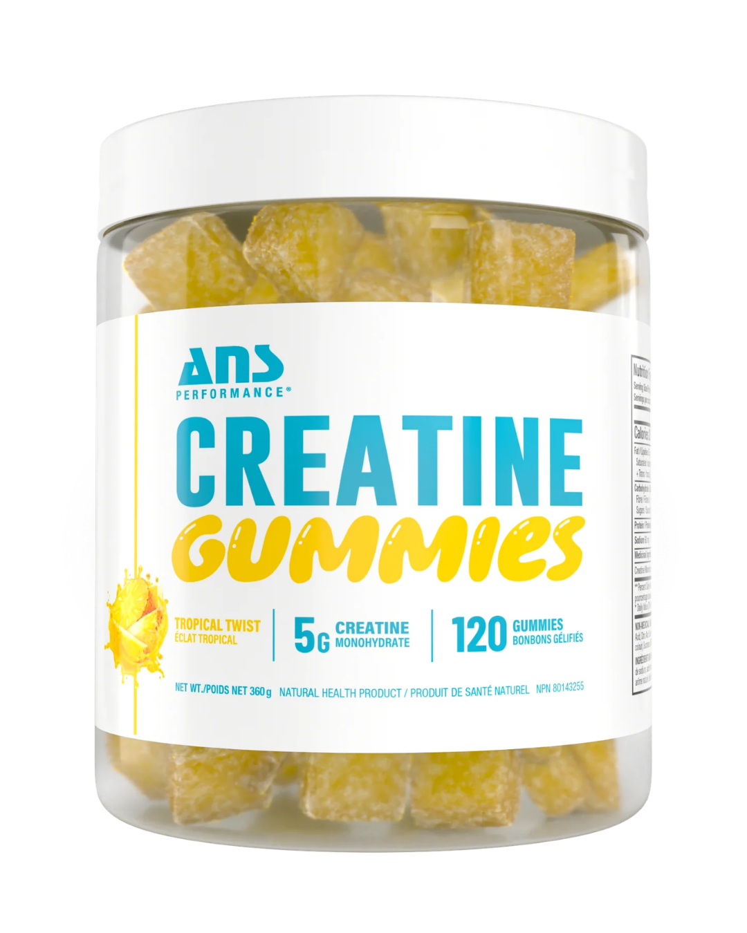 Creatine Gummies | 5g | 120 Gummies
