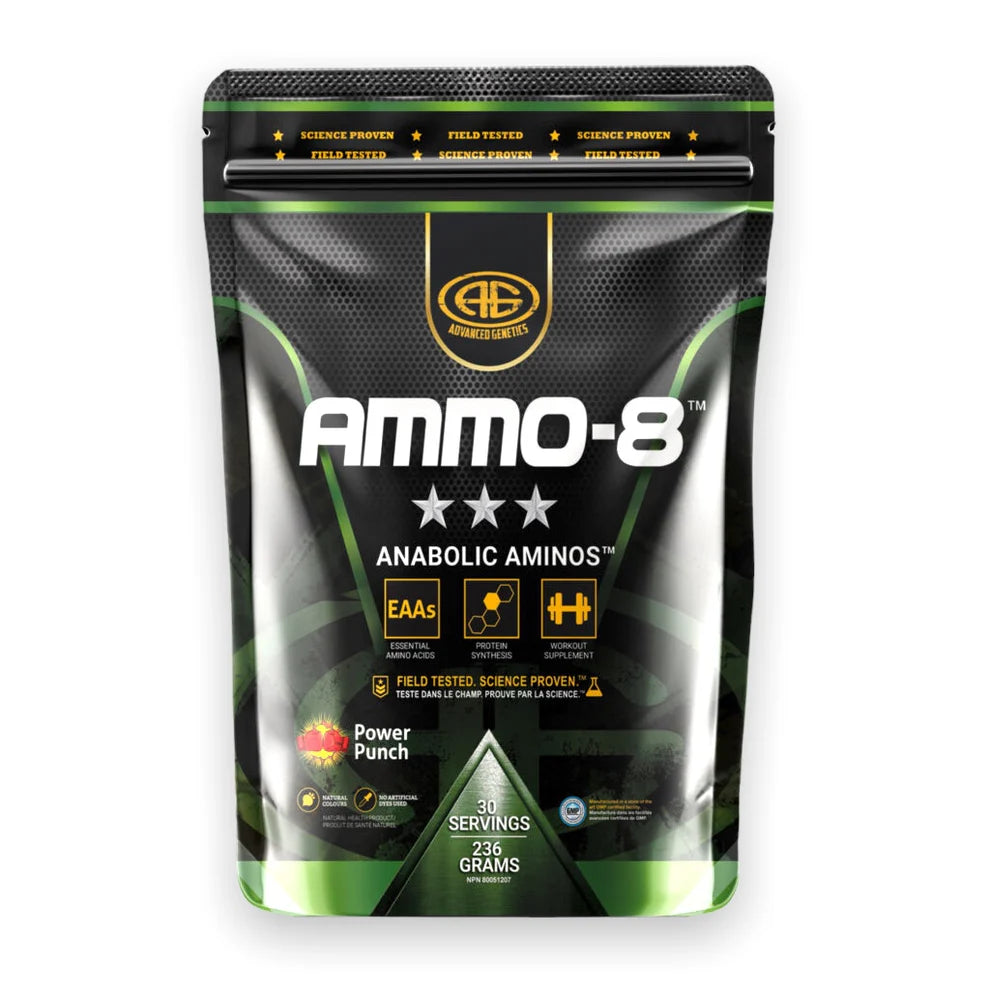 Advanced Genetics | Ammo-8 | EAAs | 30 Servings
