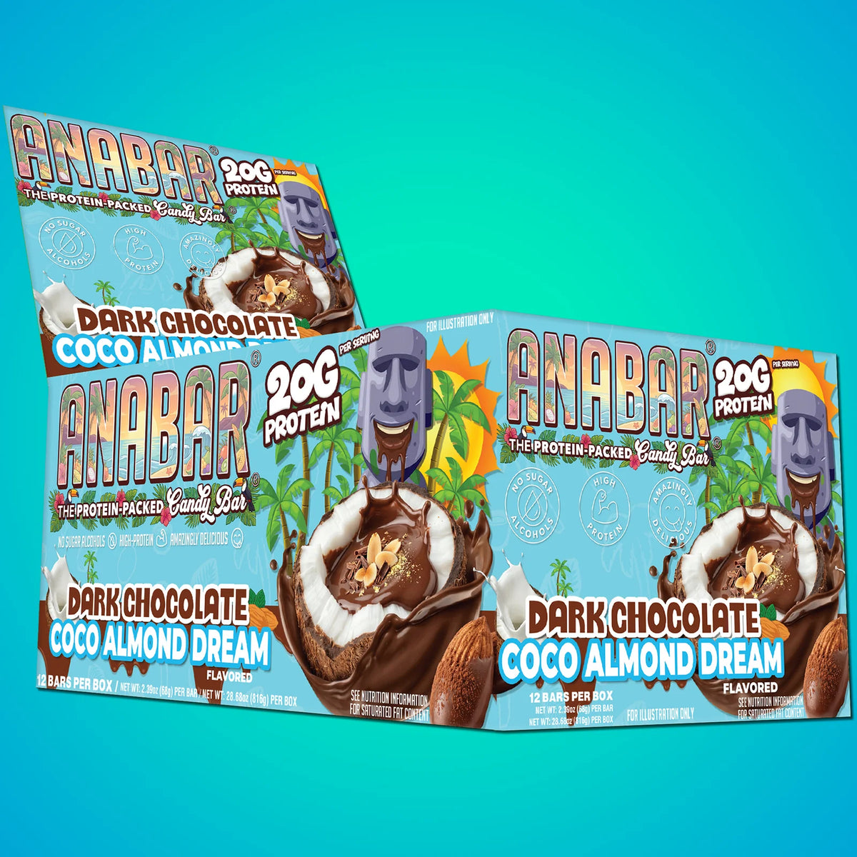 Anabar | Whole Food Performance Bar | 12/Box