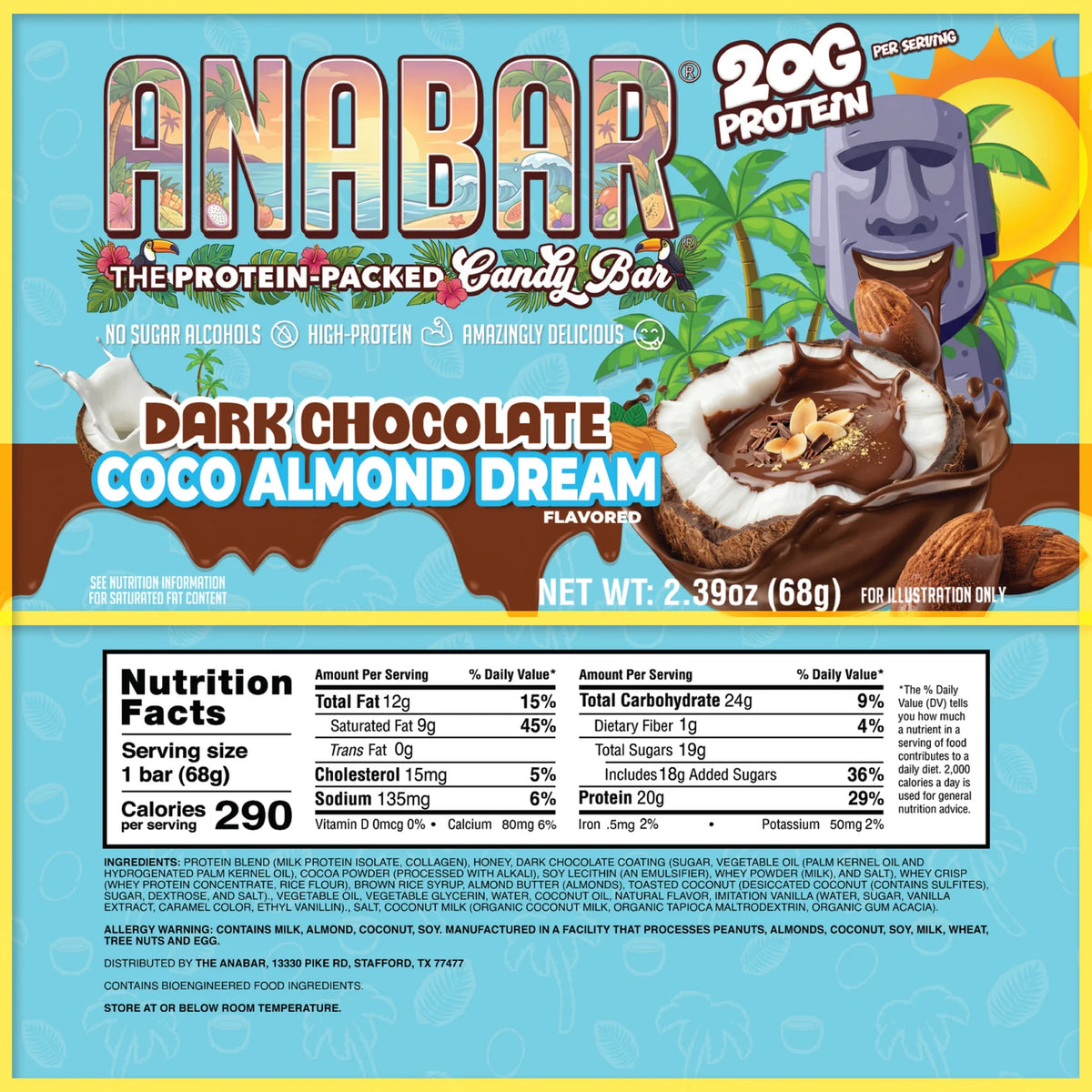 Anabar | Whole Food Performance Bar | Single