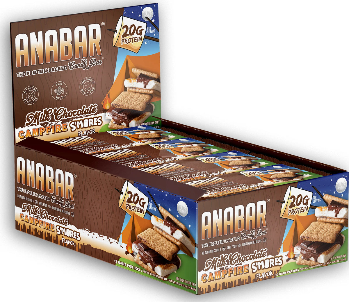 Anabar | Whole Food Performance Bar | 12/Box