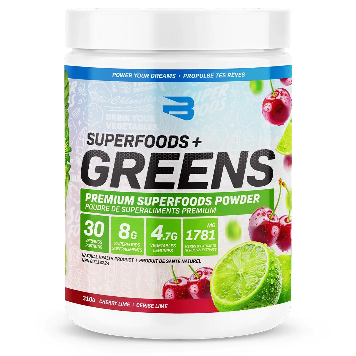 Believe | Superfoods + Greens | 30 Servings