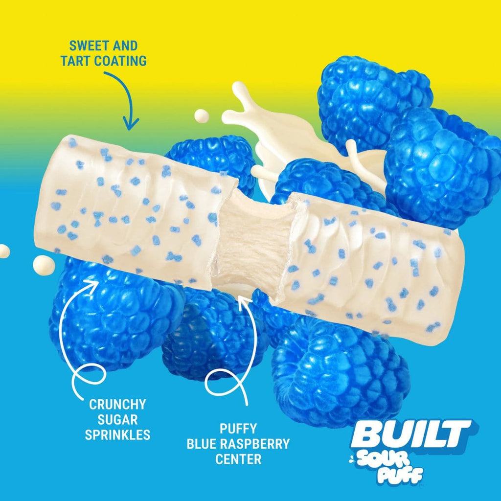 Built Sour Puff | Protein Collagen Bar | 12/box