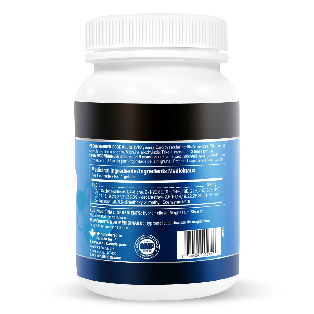 Confident Health | CoQ10 | 60caps