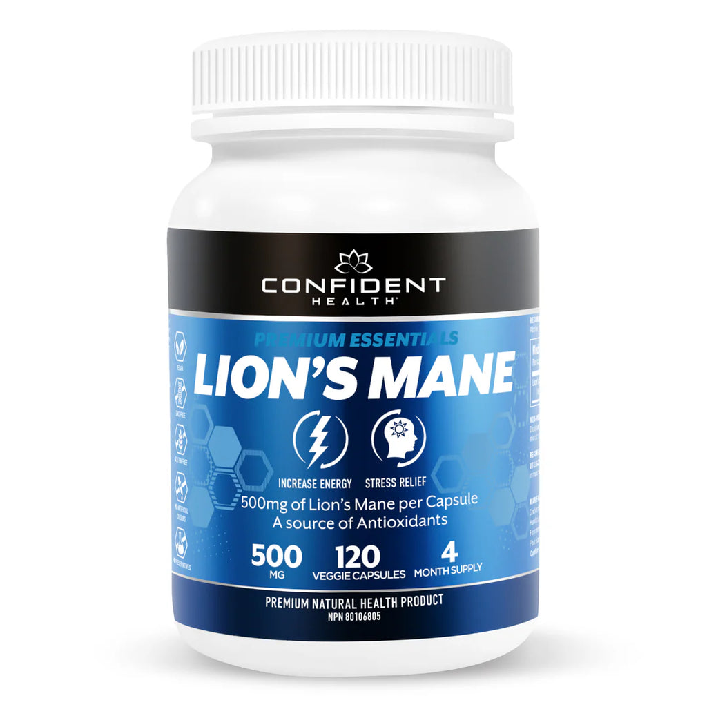 Confident Health | Lions Mane Extract | 500mg