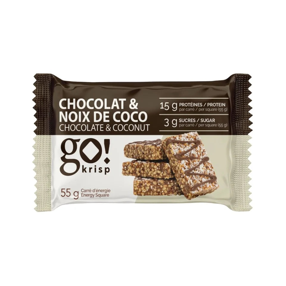 Go Nutrition | Go Krisp | Energy Protein Square | Single