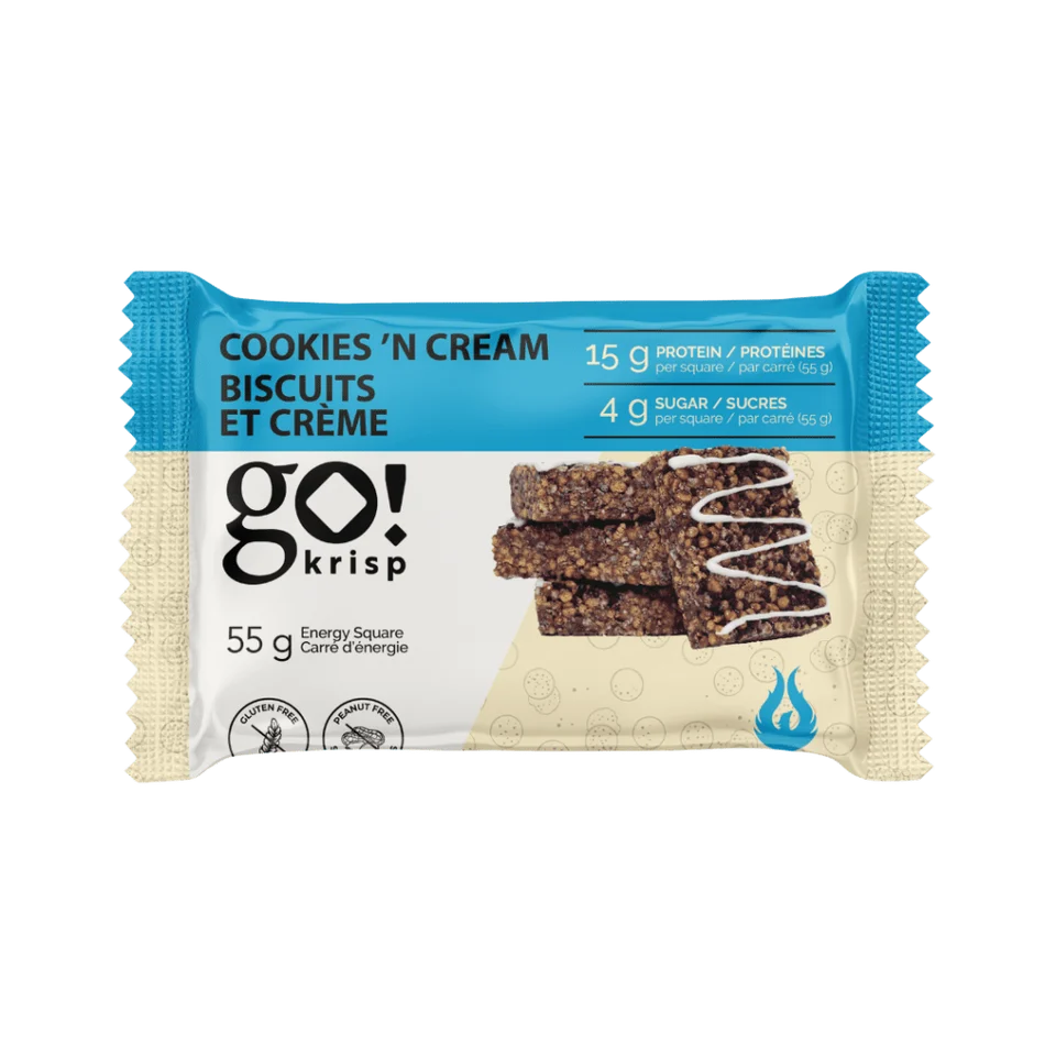 Go Nutrition | Go Krisp | Energy Protein Square | Single