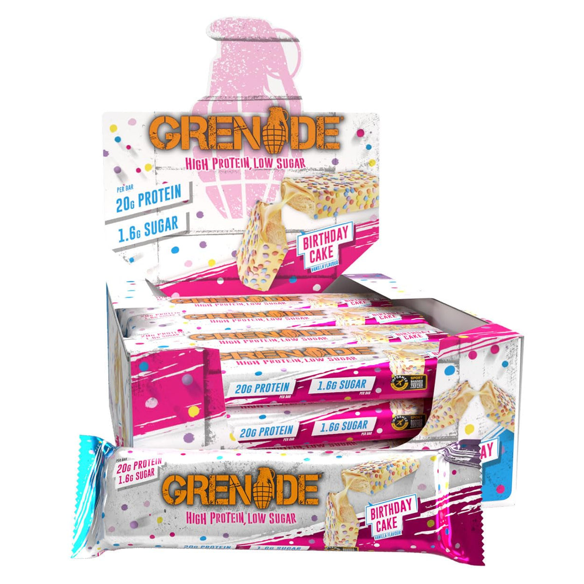 Grenade | Protein Bar | 12 Bars