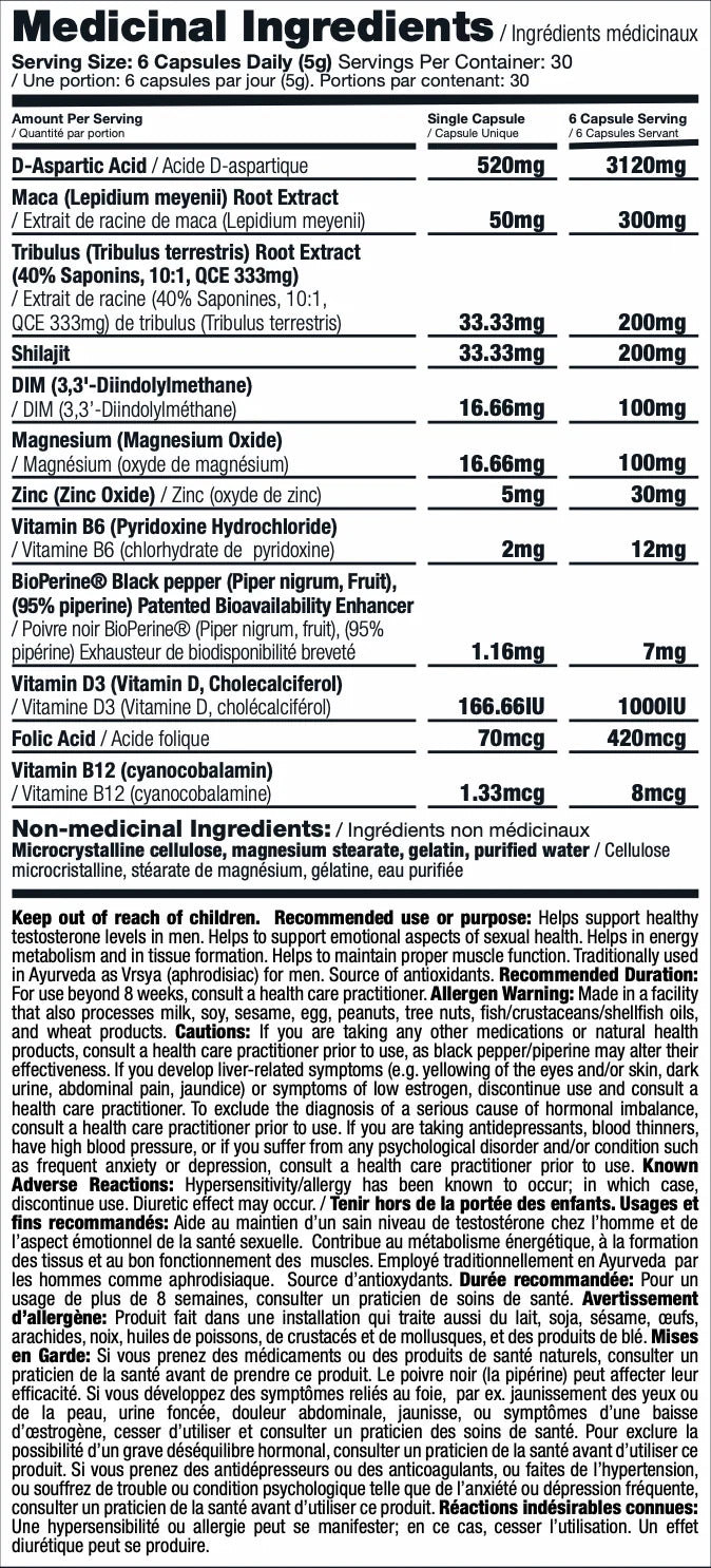 Iron Kingdom | Test Booster | 180ct