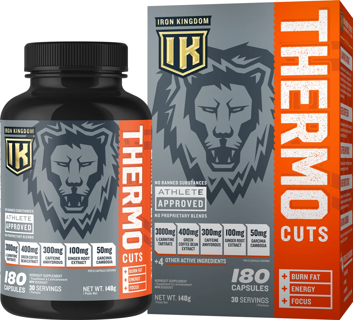 Iron Kingdom | Thermo Cuts | 180ct