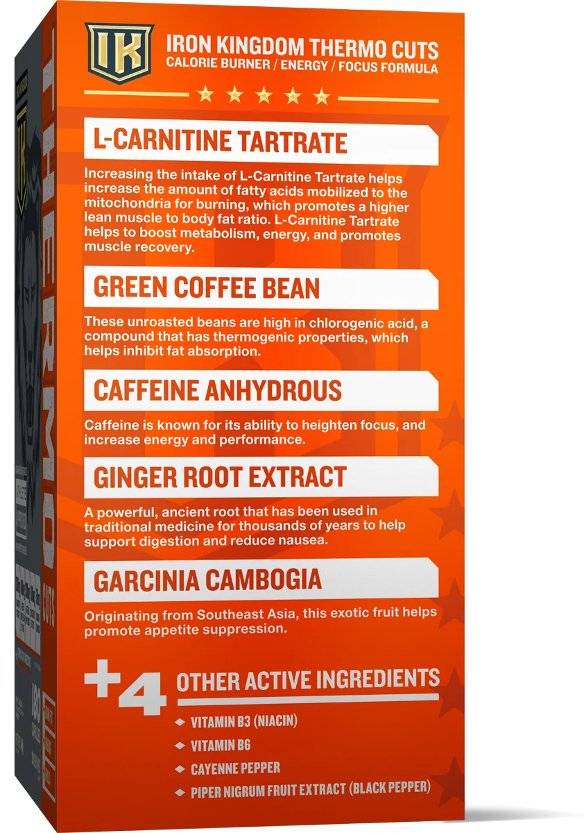 Iron Kingdom | Thermo Cuts | 180ct