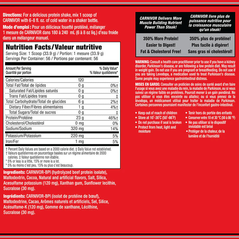 Muscle Meds | Carnivor Protein | 4lb