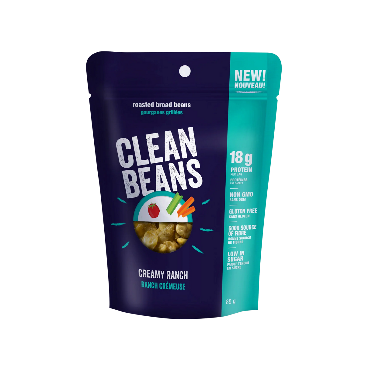 NutraPhase | Clean Beans | High Protein Snack | Single