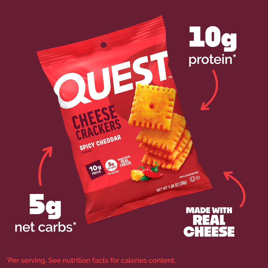 Quest | Cheese Crackers | Single