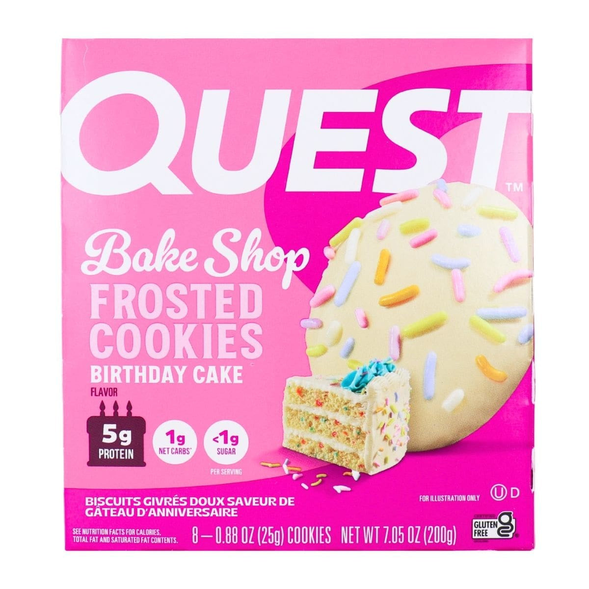 Quest | Frosted Cookies | 8/Box