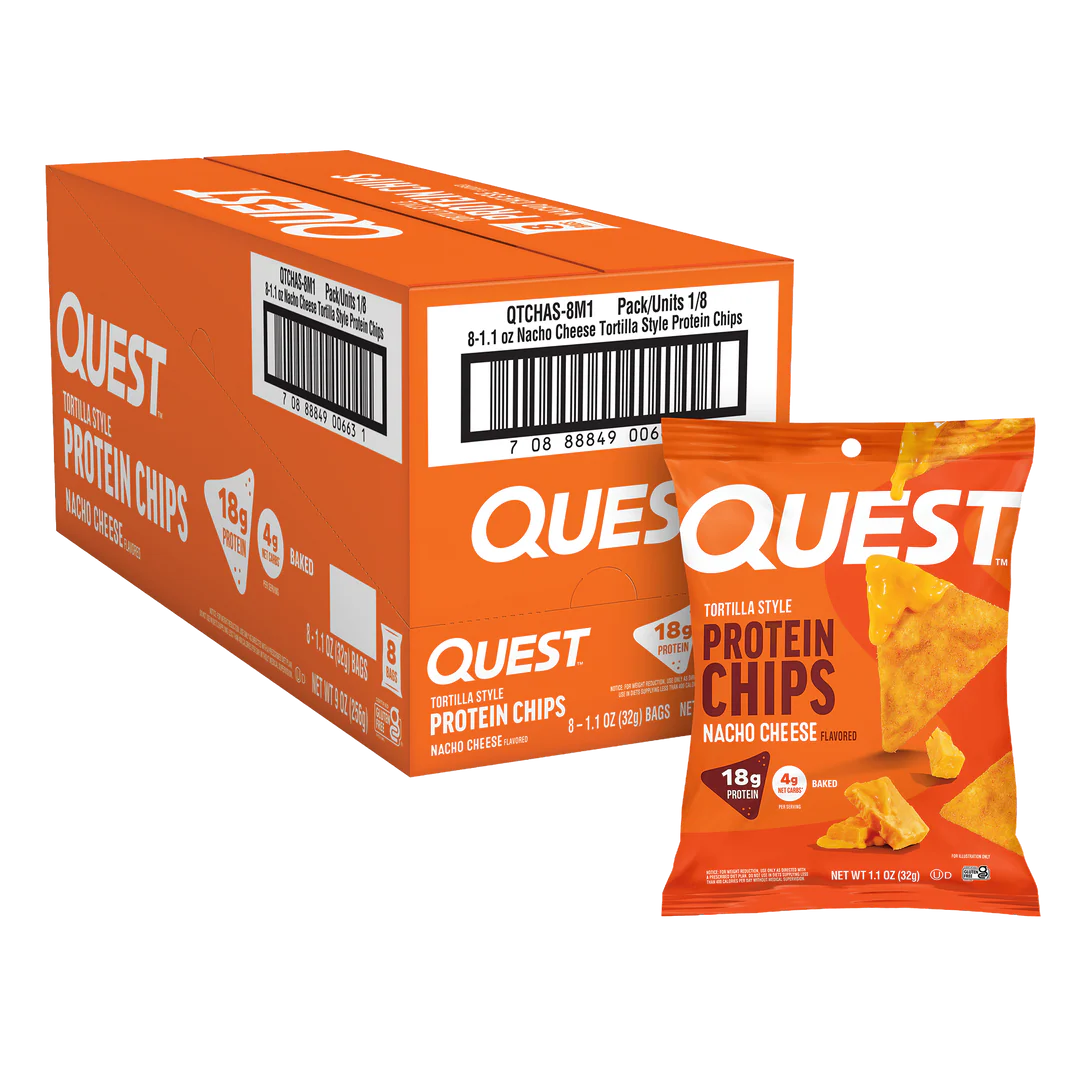 Quest | Tortilla Style | Protein Chips | Box of 8