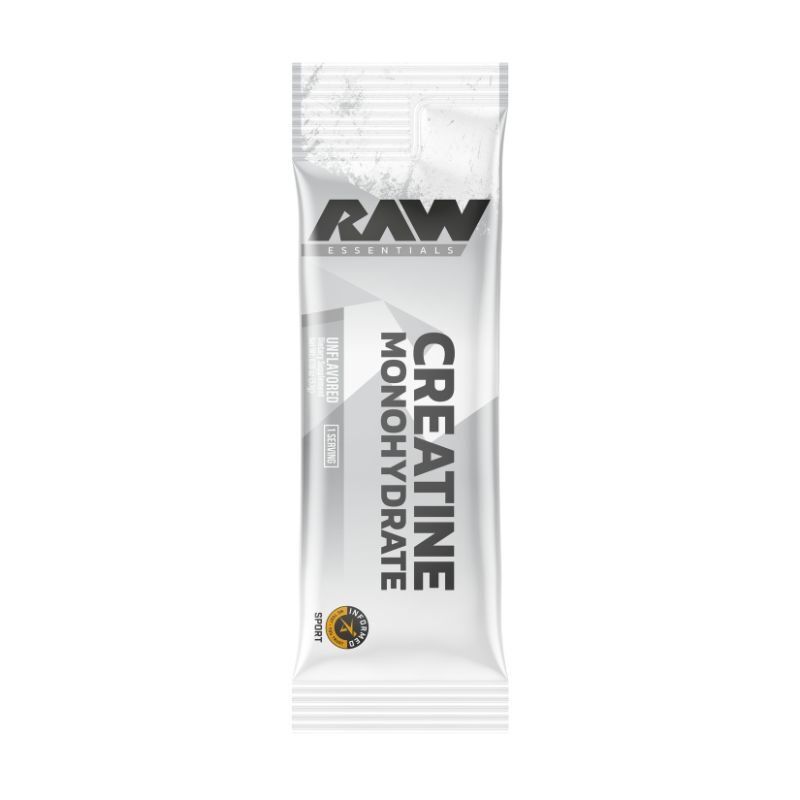 Raw Nutrition | Creatine Monohydrate | Single Serving Stick