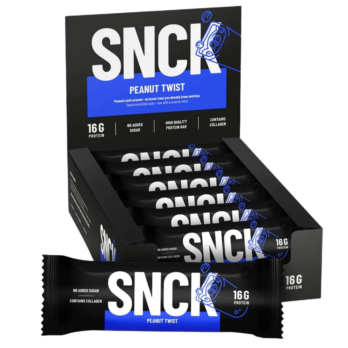 SNCK | Protein Bars | 12/cs