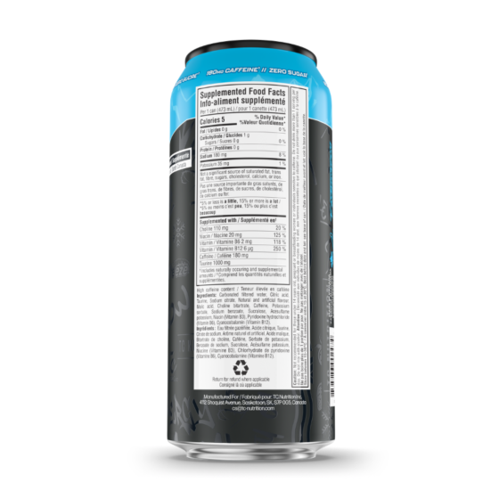 TC Nutrition | Batch 27 | Energy Drink | 473ml | Single