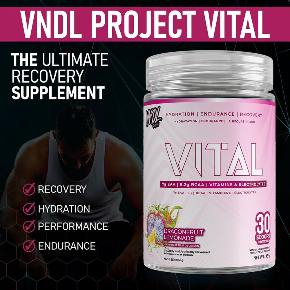 VNDL Project | Vital | EAA | BCAA | 30 Servings