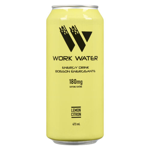 Work Water | Energy Drink | Case/12