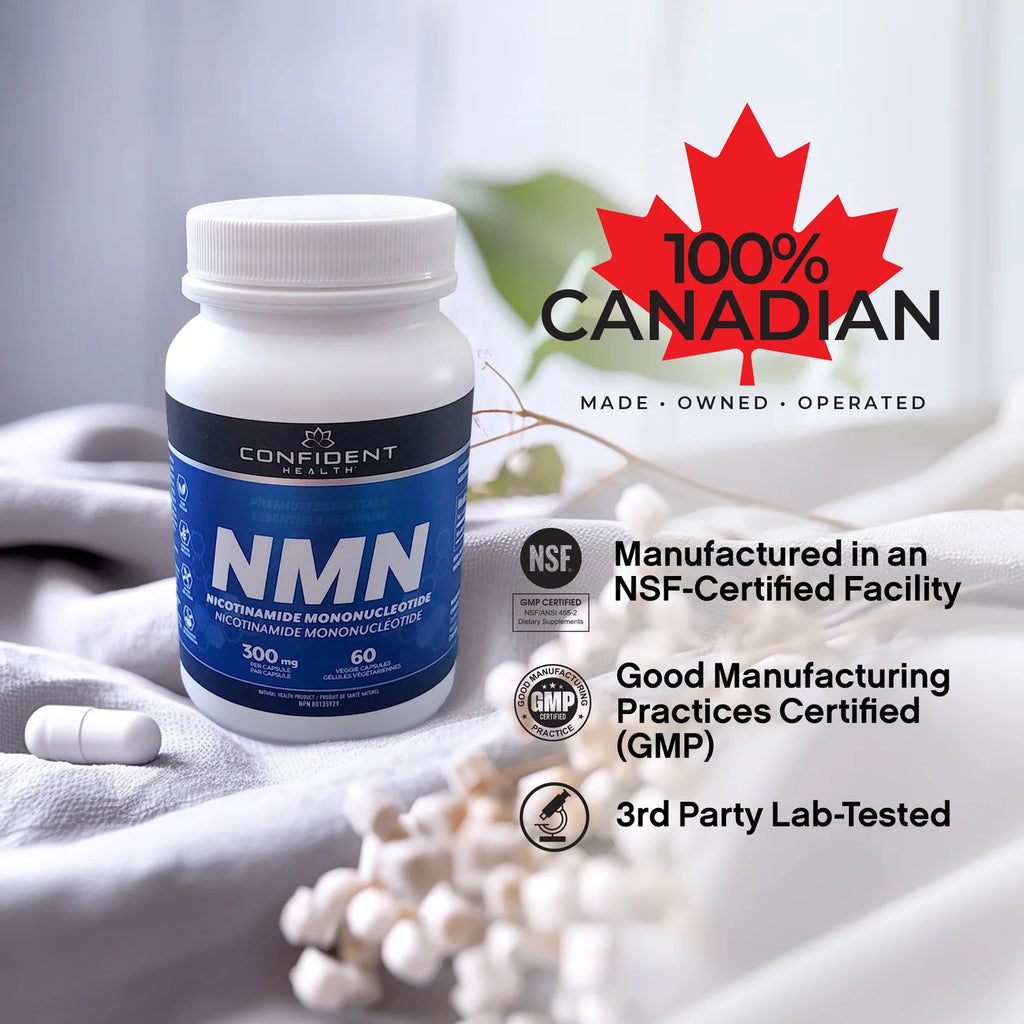 Confident Health | NMN | 300mg | 60 Caps