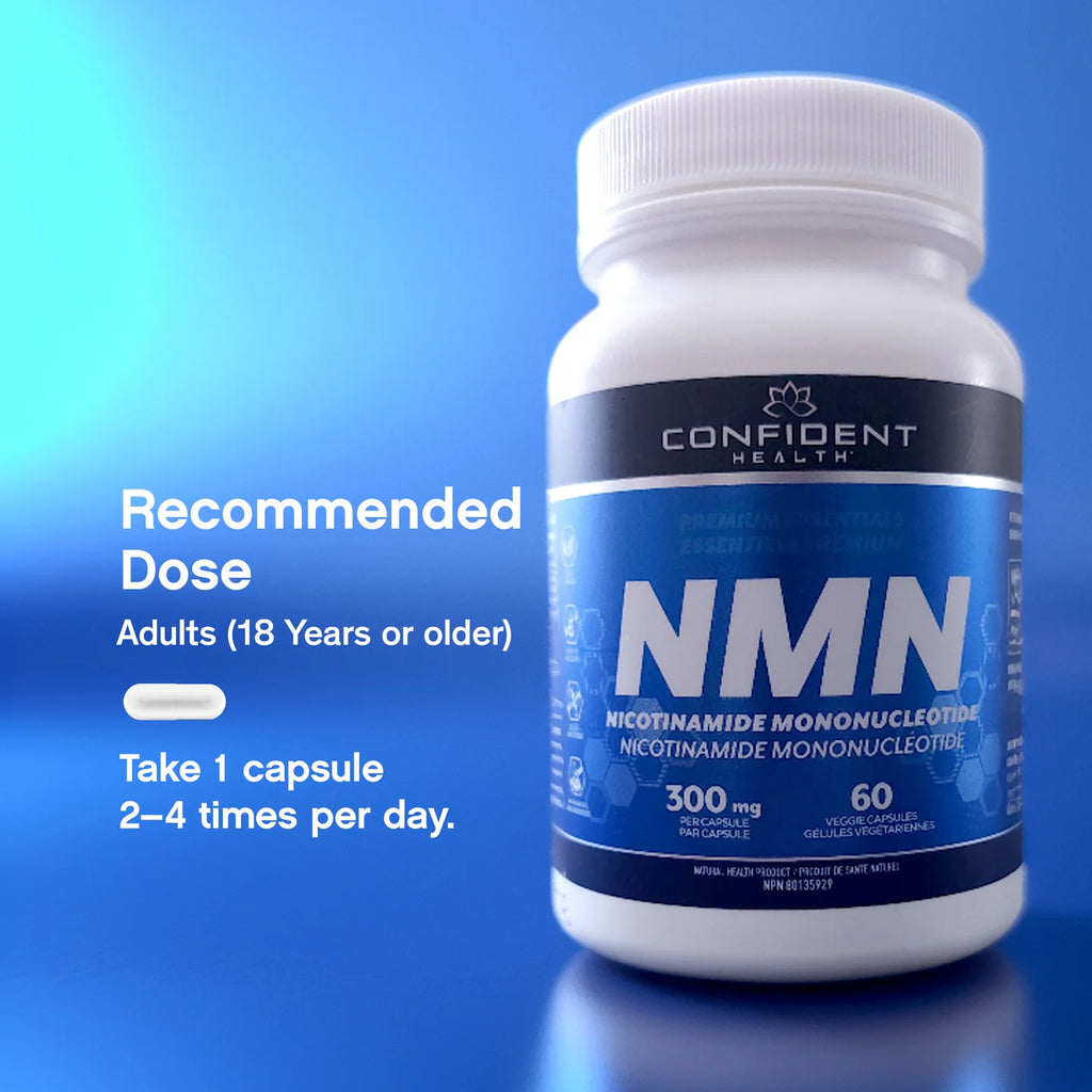 Confident Health | NMN | 300mg | 60 Caps