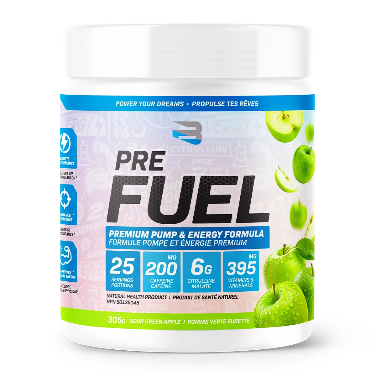 Believe | Pre Fuel | Premium Pump & Energy Formula | 25 Servings