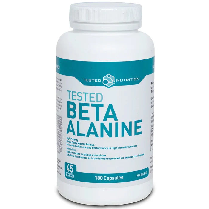 Tested Nutrition | Beta Alanine | Helps Daily Muscle Fatigue | 45 Servings