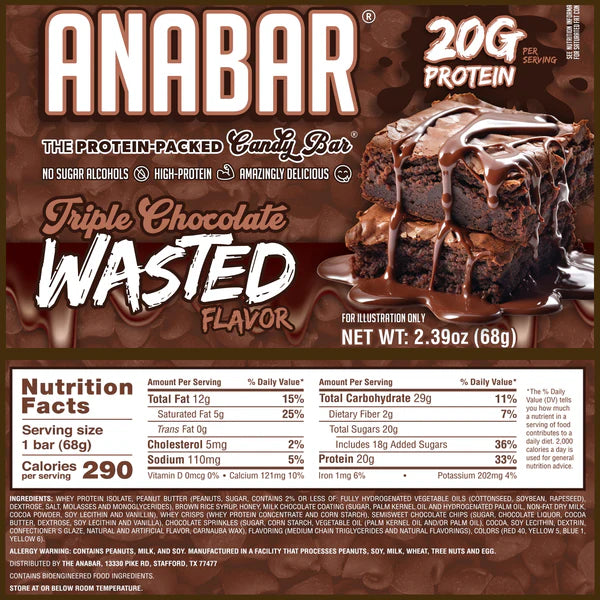 Anabar | Whole Food Performance Bar | Single
