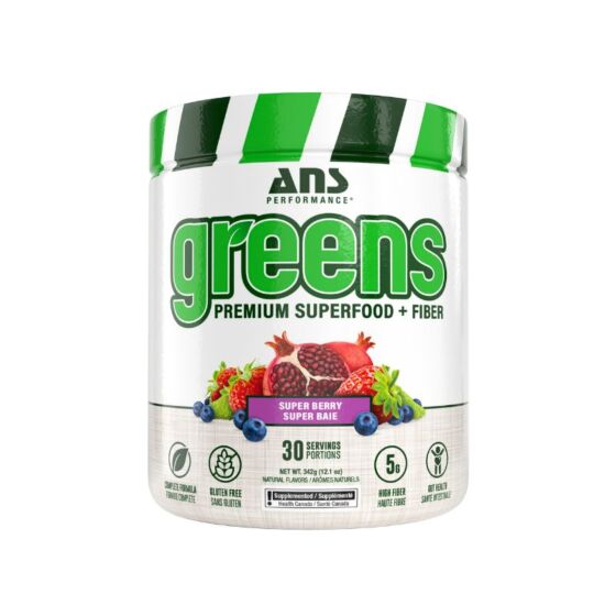 ANS Performance | Greens | Premium Superfoods + Fiber | 30 Servings