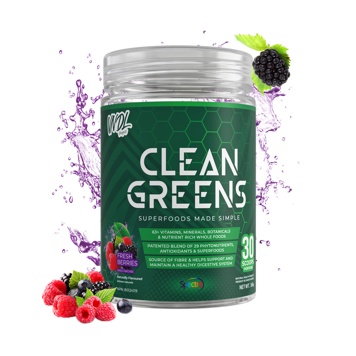 VNDL Project | Greens | Superfood | 30 Scoops